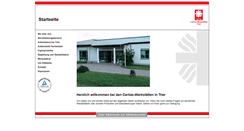 Desktop Screenshot of caritas-werkstaetten-trier.de